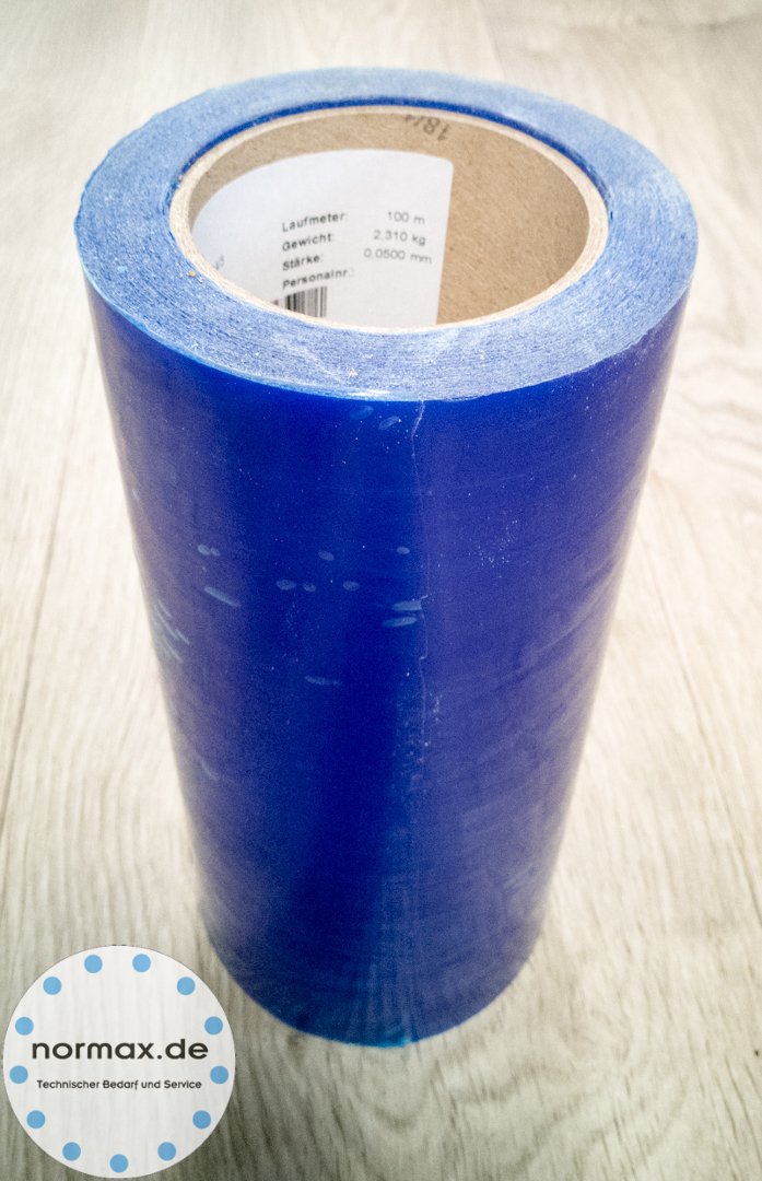 Klebefolie blau 1m x 100m 